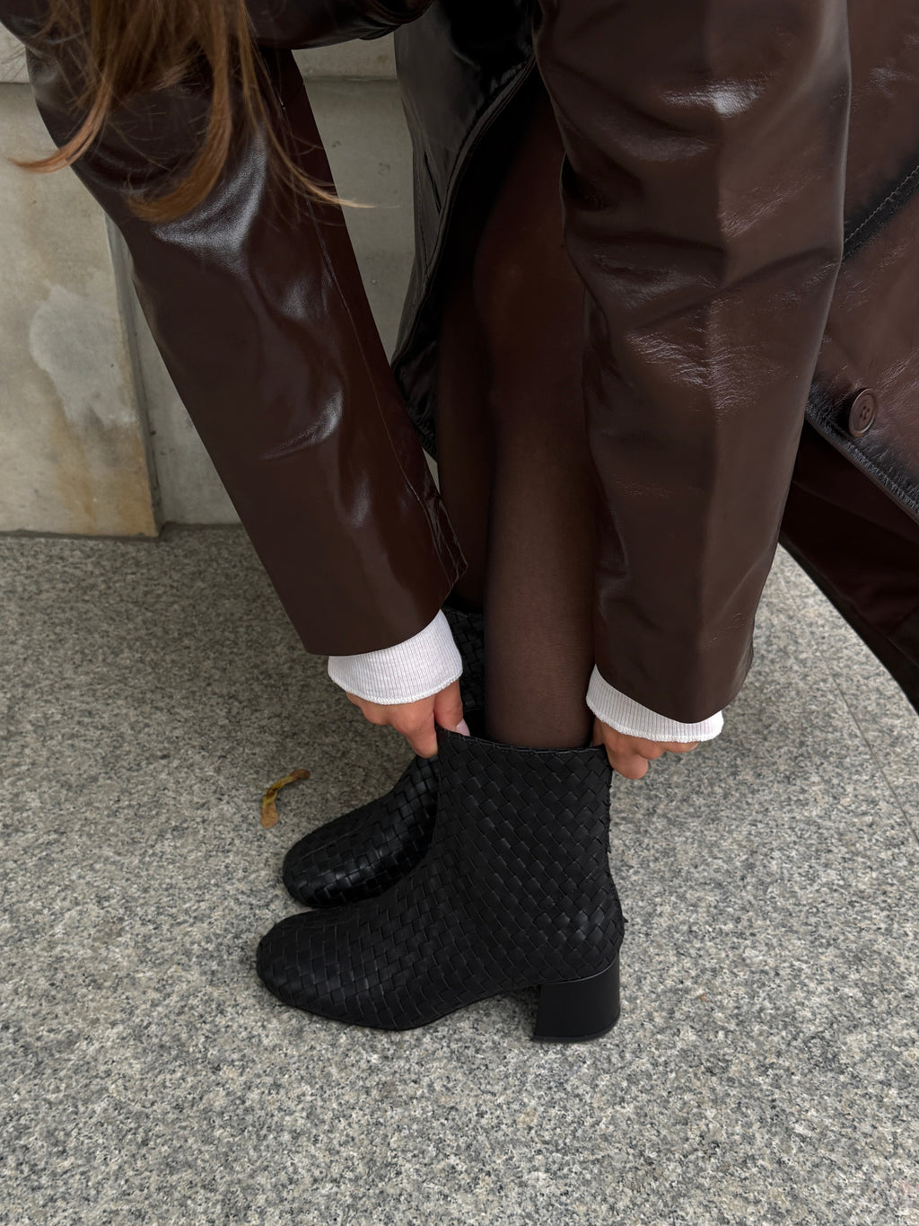 A Lonely Place To Be Ankle Boots - Black