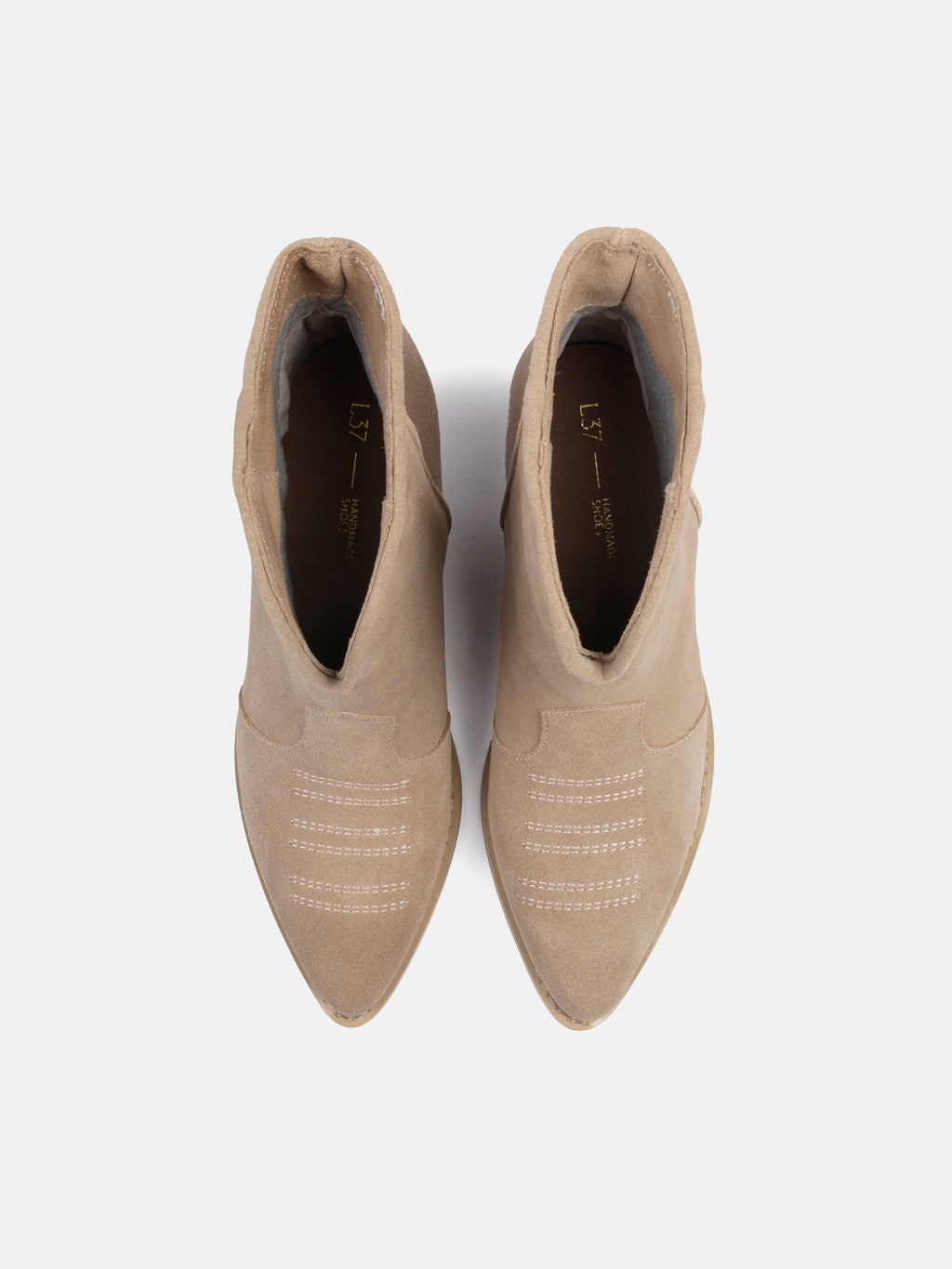 Botines Dancing In The Moonlight - Cuero tostado