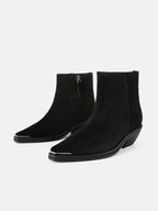 Event Horizon Ankle Boots - Black