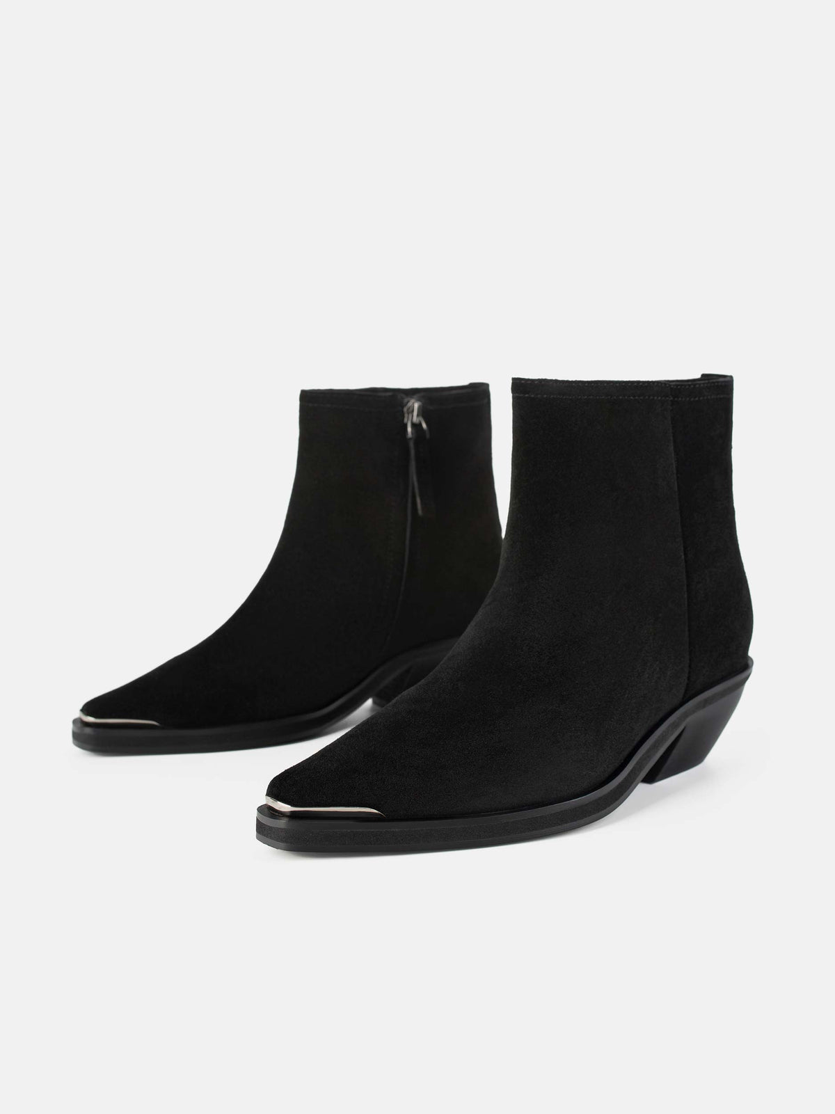 Event Horizon Ankle Boots - Black