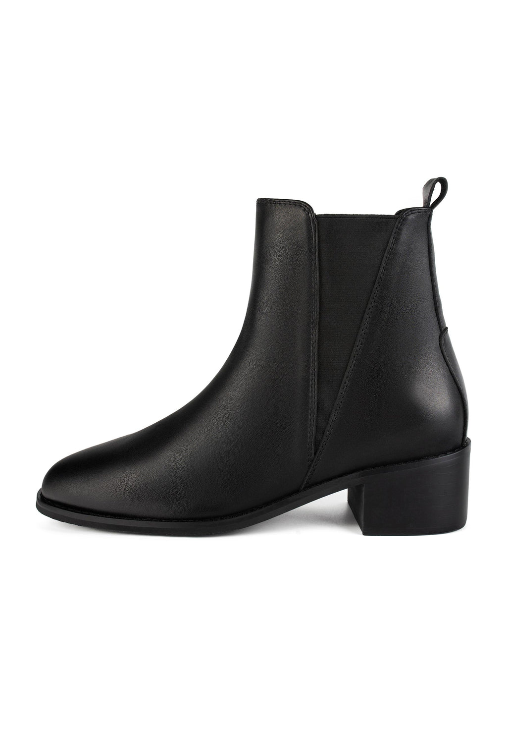 Galactic Mist Ankle Boots - Black