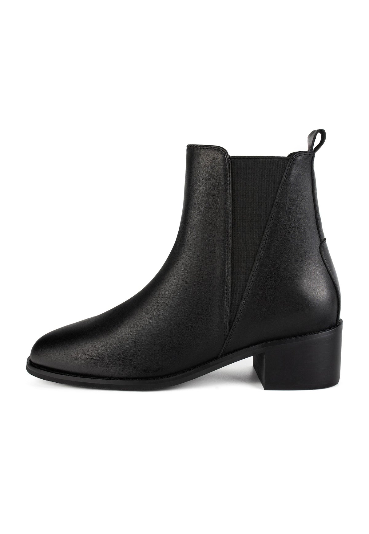 Galactic Mist Ankle Boots - Black