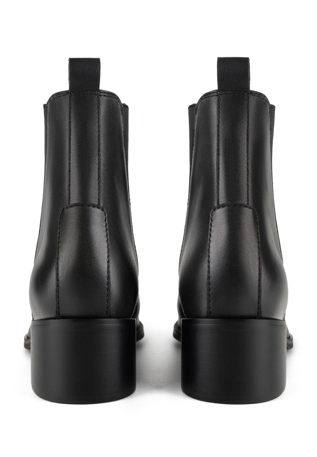 Galactic Mist Ankle Boots - Black