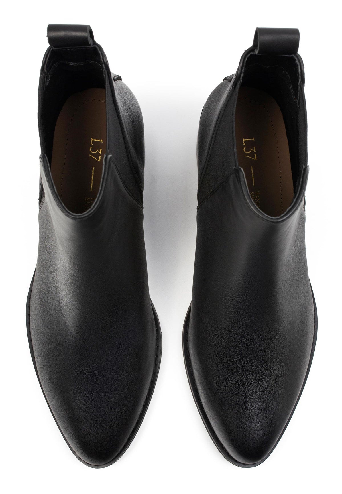 Galactic Mist Ankle Boots - Black