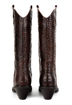 Holly Leaves Boots - Brown