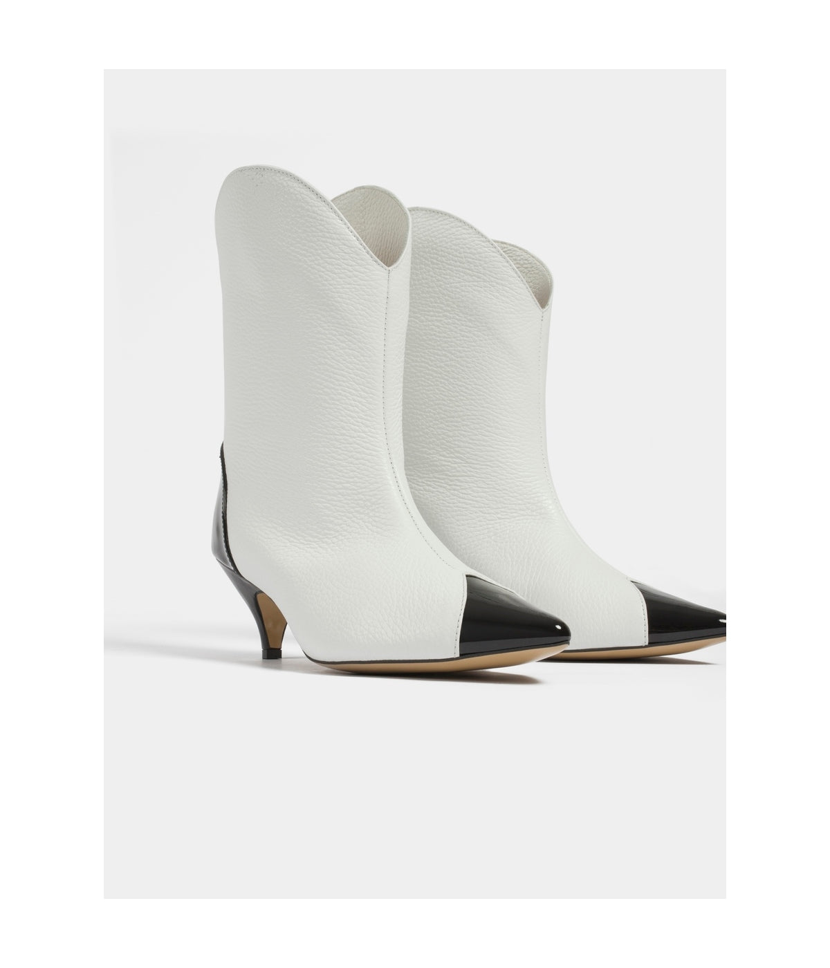 Bottines Like A Dream - Noir Et Blanc