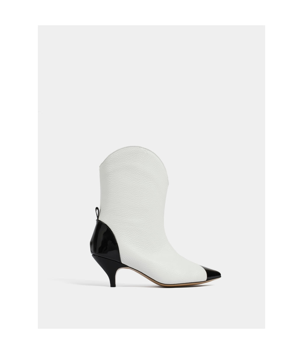 Bottines Like A Dream - Noir Et Blanc