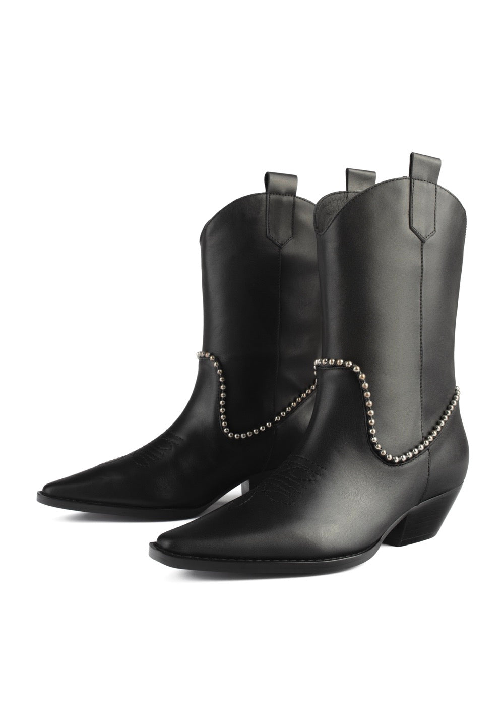 Botines Let It Rain - Negro