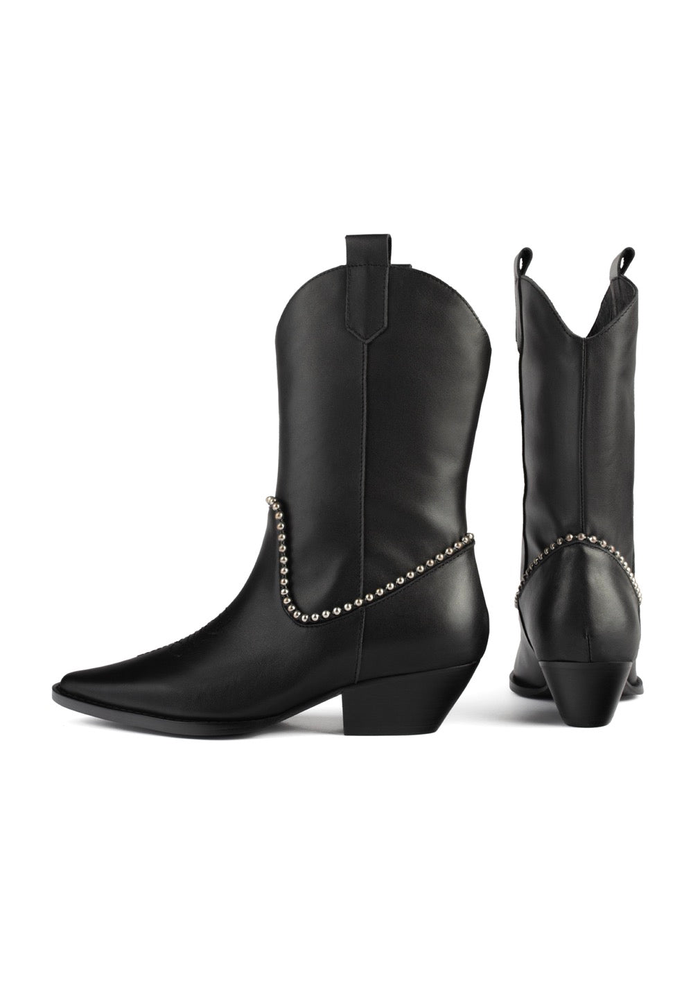 Botines Let It Rain - Negro