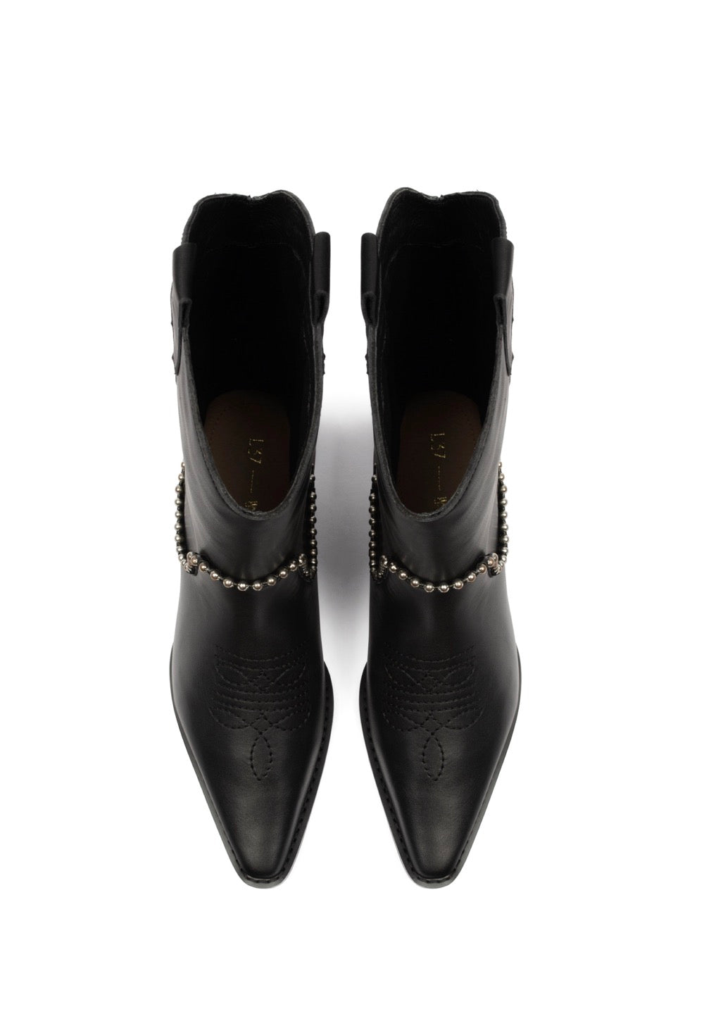 Botines Let It Rain - Negro