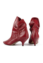Botines Make Me Like You - Rojo