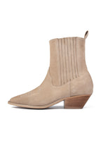 Botines Never Been Alone - Cuero tostado