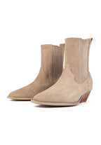 Botines Never Been Alone - Cuero tostado