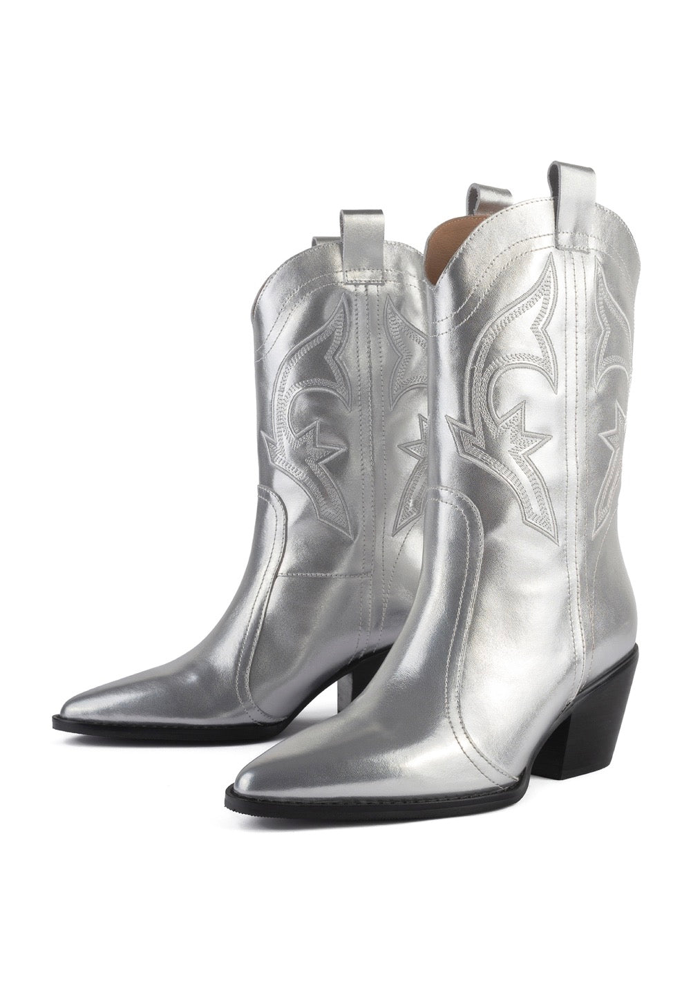 Botines Only Want You - Plateado