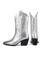Botines Only Want You - Plateado