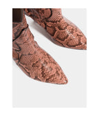 Bottines Reach Out More - Orange Et Noir