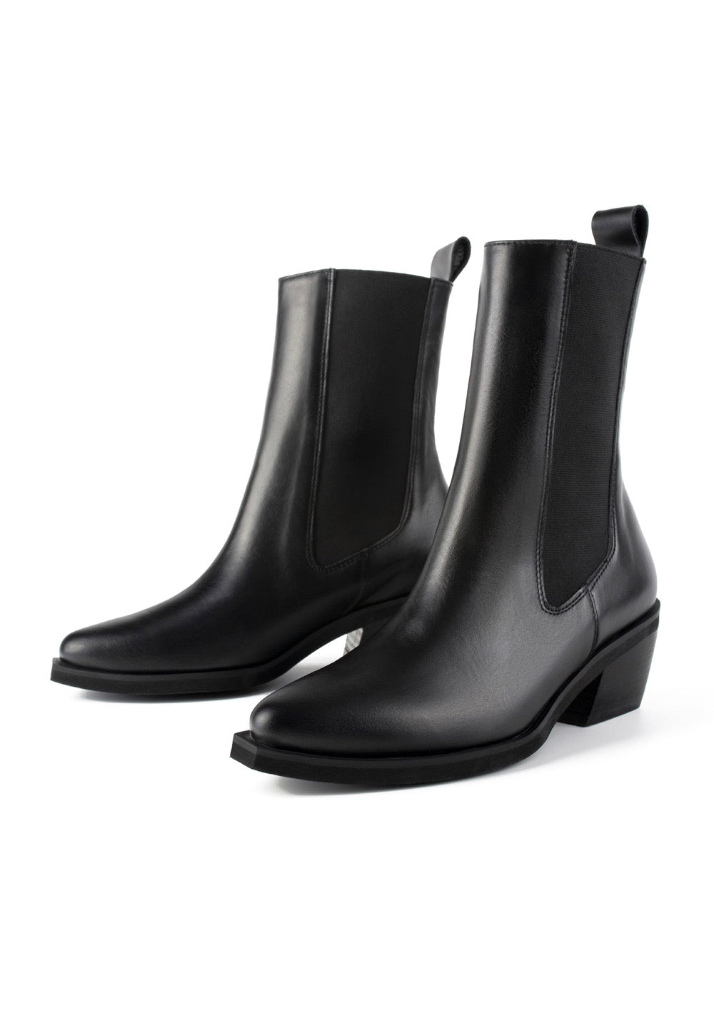 Botines Round The World - Negro