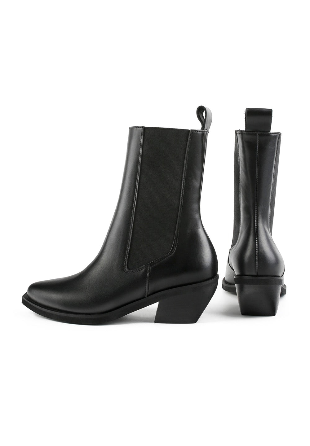 Botines Round The World - Negro