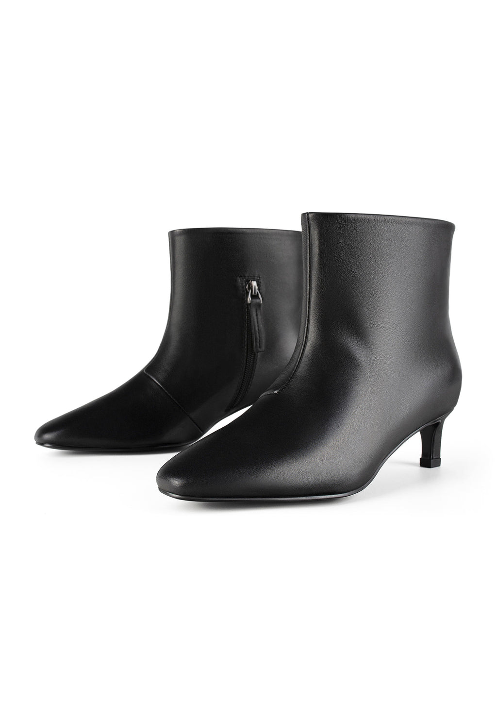 Twilight Glimmer Ankle Boots - Black