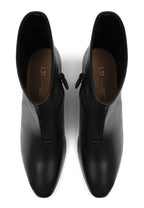 Twilight Glimmer Ankle Boots - Black