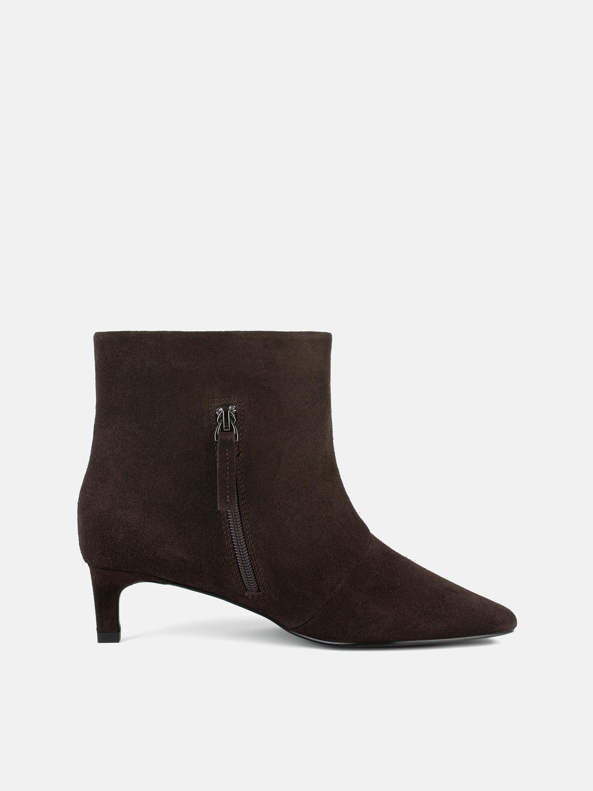 Twilight Glimmer Ankle Boots - Brown