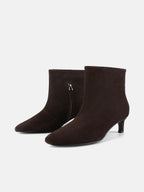 Twilight Glimmer Ankle Boots - Brown