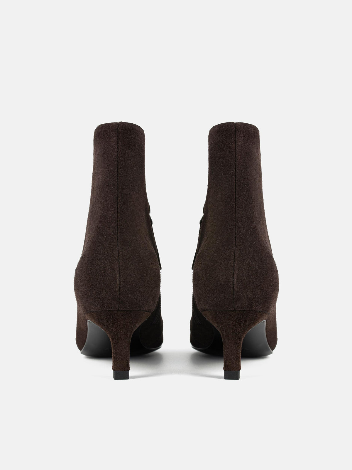 Twilight Glimmer Ankle Boots - Brown
