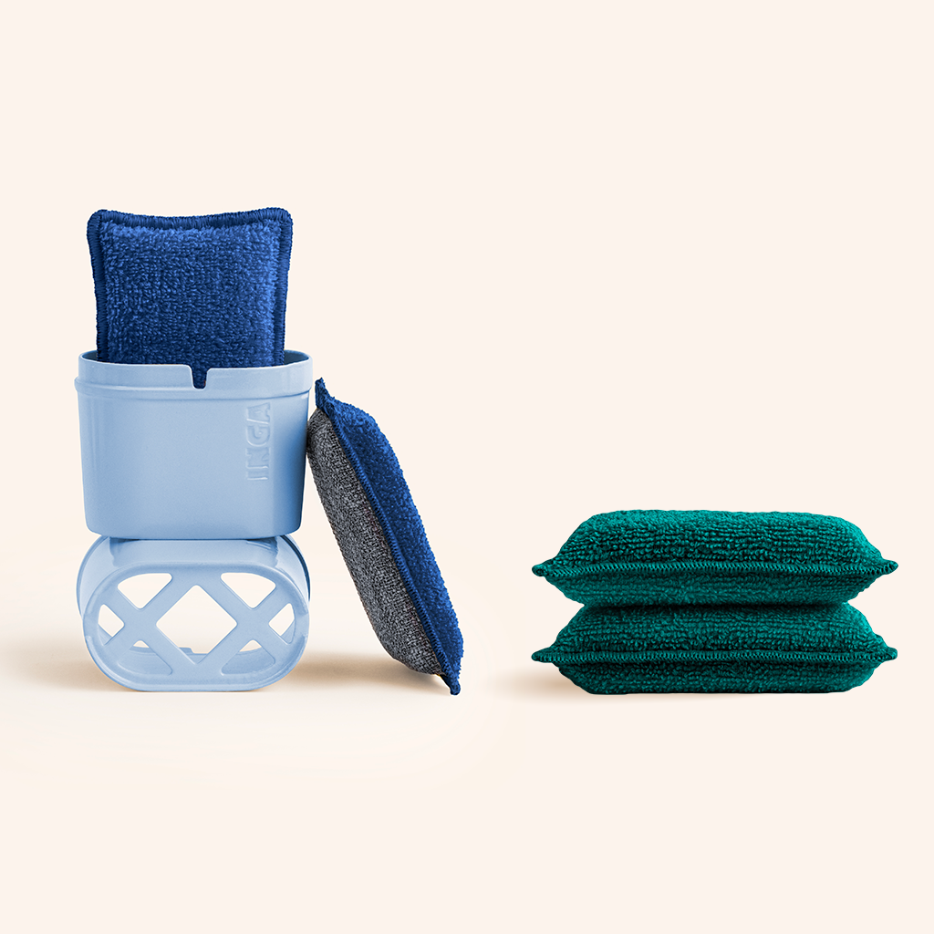Set Spugne E Spugne Per Bagno