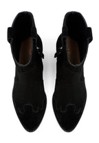Walk Between Stars Ankle Boots - Black