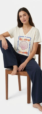 Tee Shirt Baba - Ecru