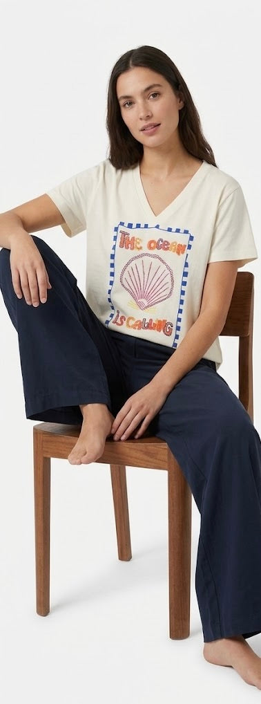 Tee Shirt Baba - Ecru