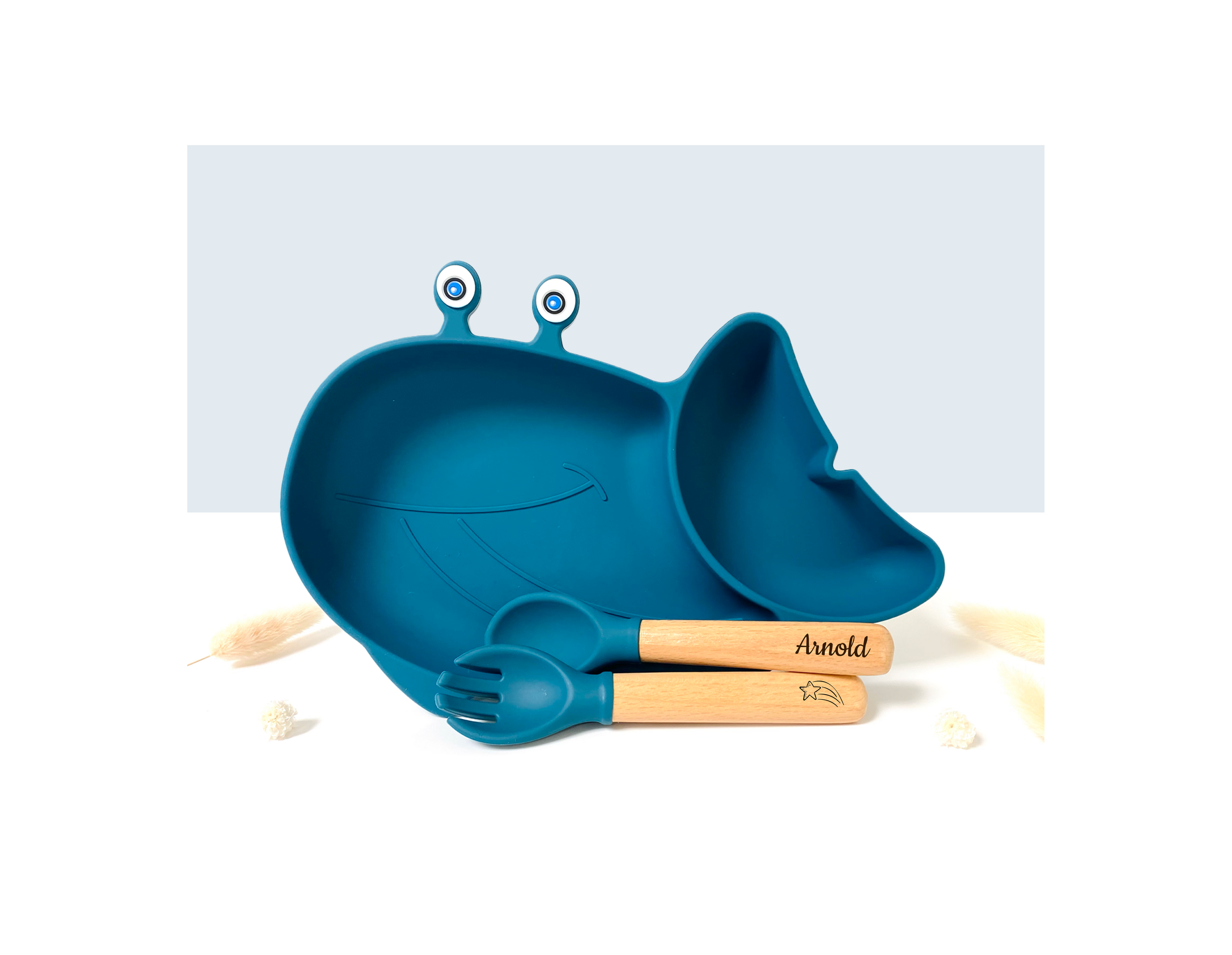 Solène The Whale Plate (Customizable)