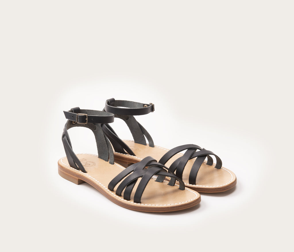 Sandalen Bali - Ebbenhout - Dames