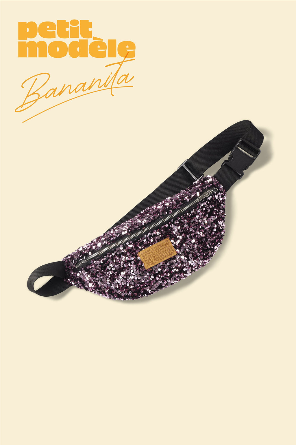 Sac Bananita - Sequins Roses
