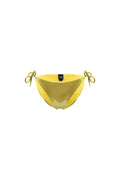 Bragas con cordones y amarres en amarillo brillante