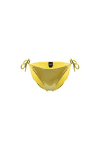Bragas con cordones y amarres en amarillo brillante