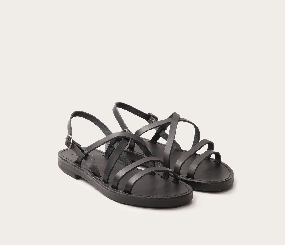 Sandalen Bastille - Full Ebbenhout - Dames