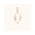 Big Locket Charms Leaf