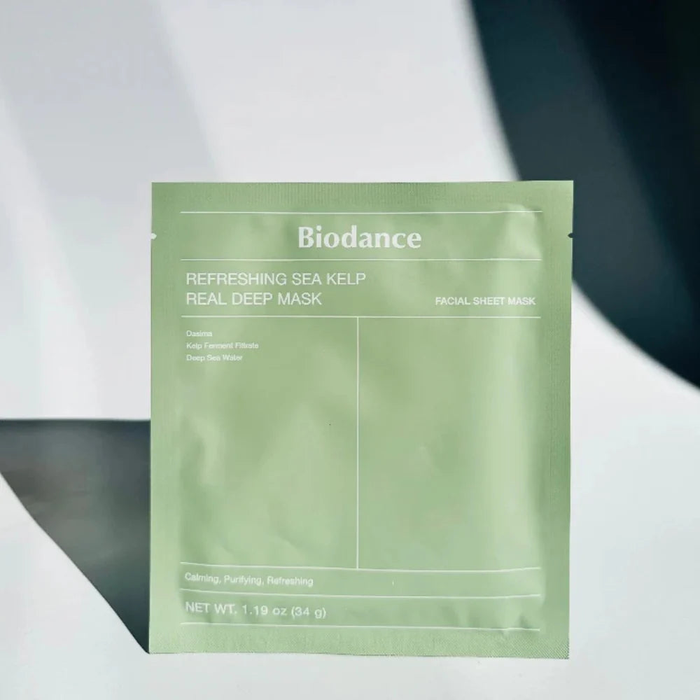 Refreshing Sea Kelp Real Deep Mask – Masque Apaisant Et Purifiant
