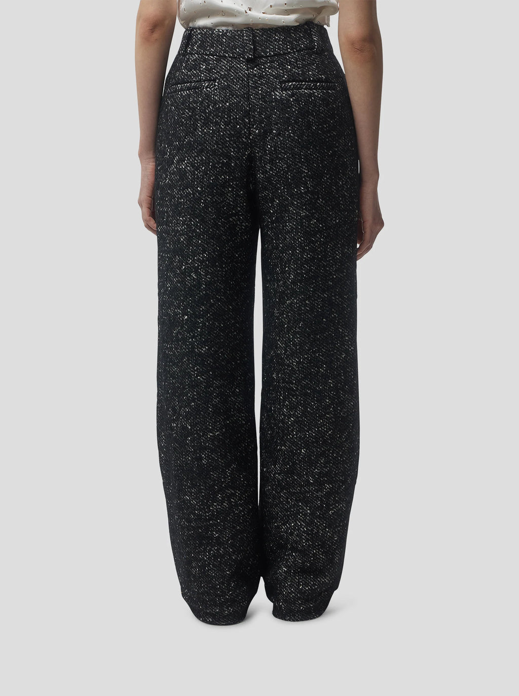 Pantalón Moor In Dark Wool, Grandfather Style