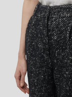 Pantalón Moor In Dark Wool, Grandfather Style