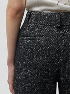Pantalón Moor In Dark Wool, Grandfather Style
