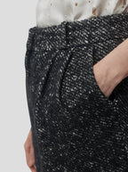 Pantalón Moor In Dark Wool, Grandfather Style