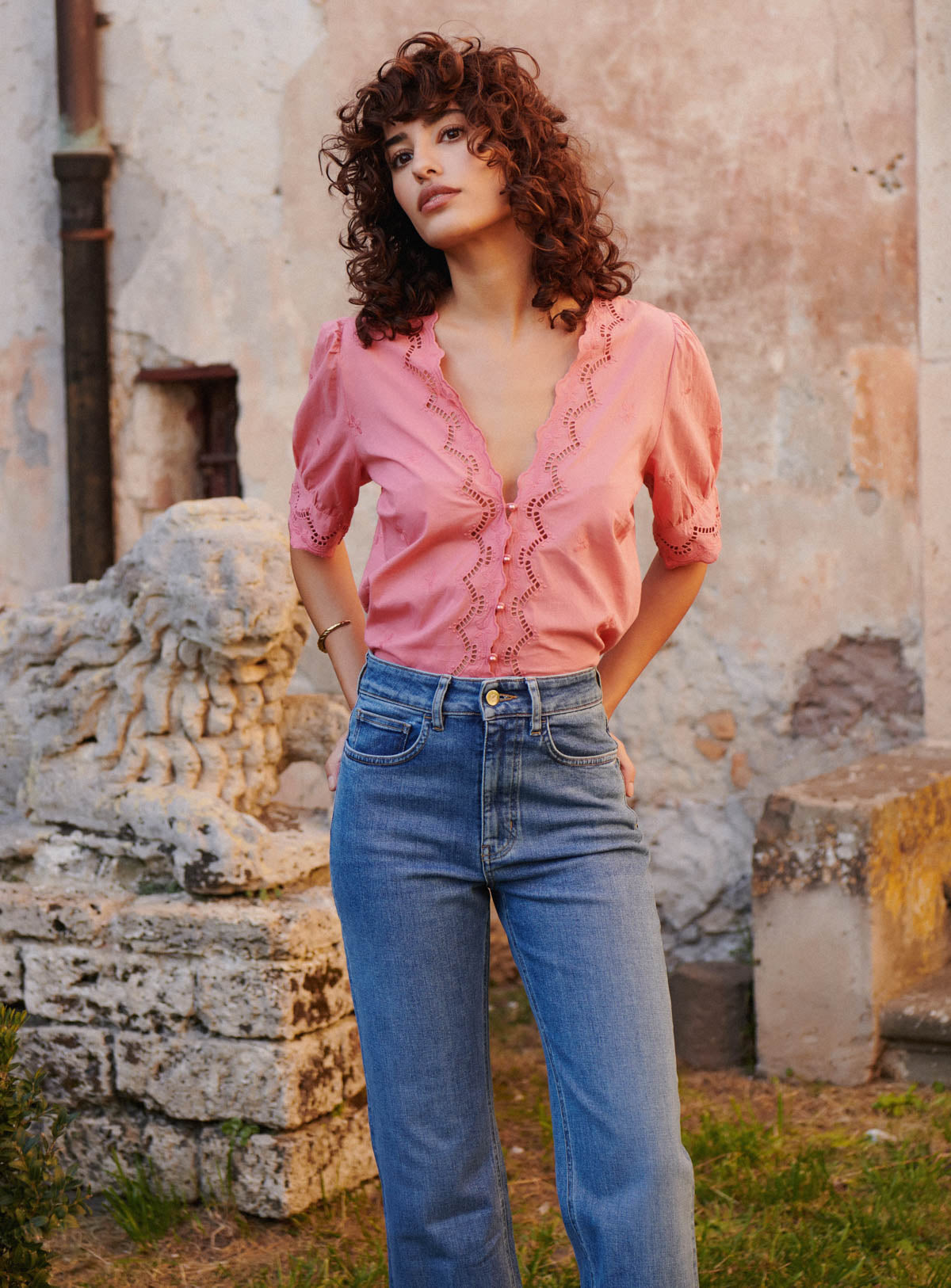 Blusa Tilly - Rubor