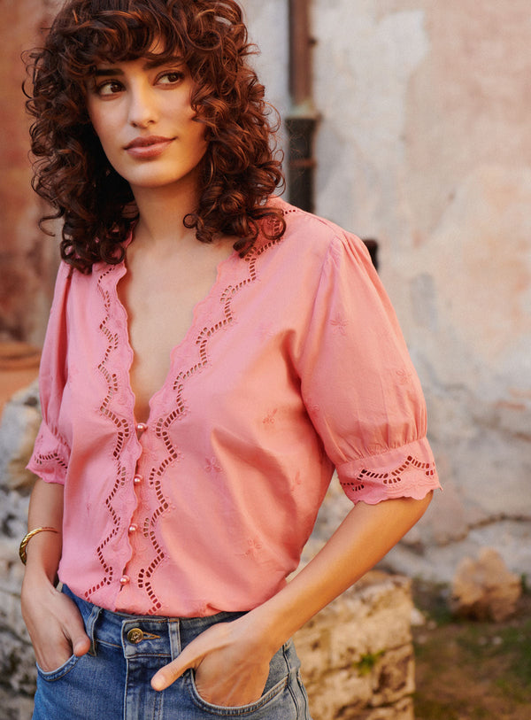 Blusa Tilly - Rubor