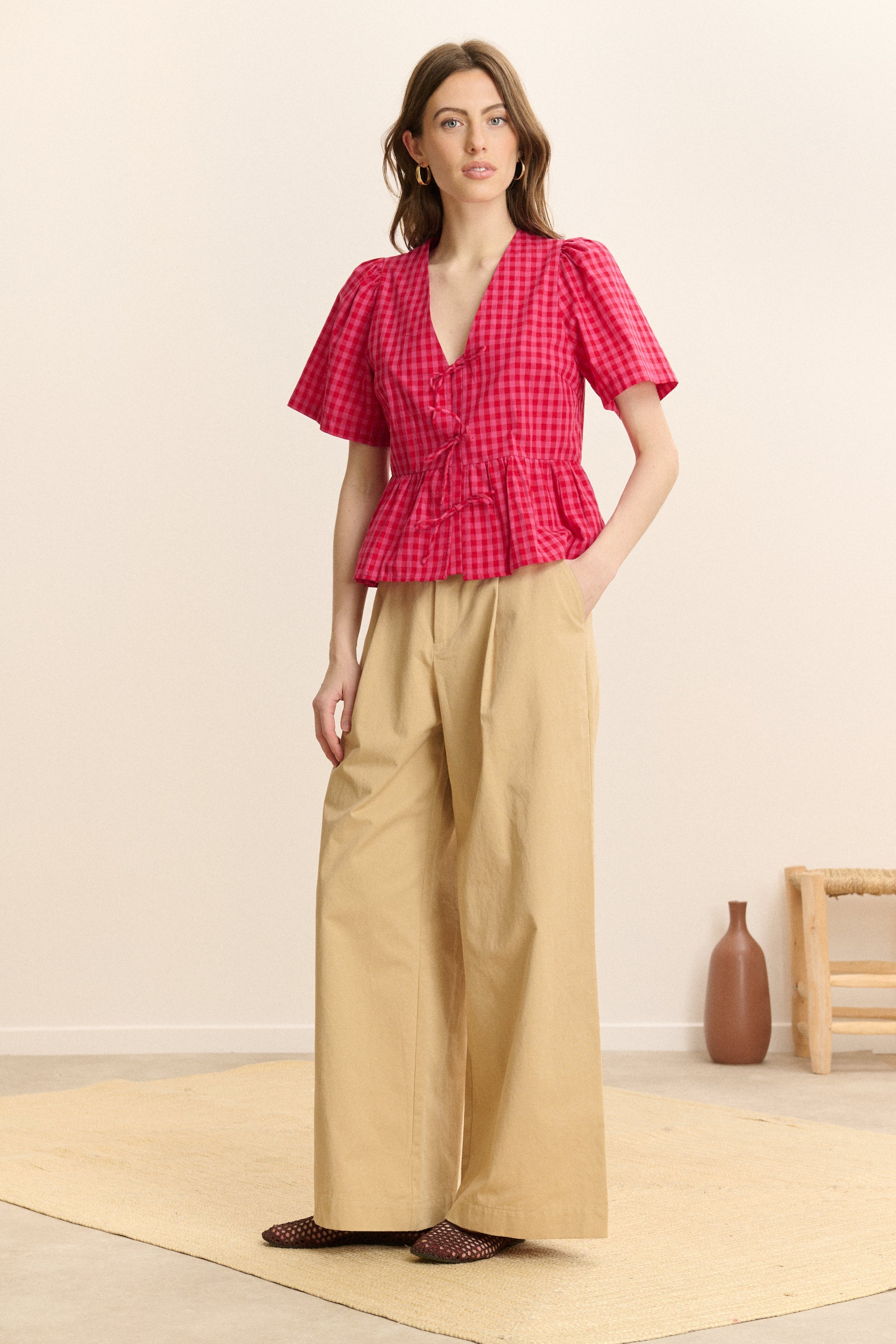 Blouse Cecilia - Rose