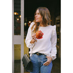 Blouse Kansas - Blanc