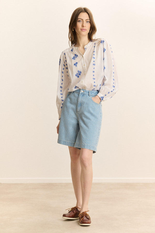Blouse Ketty - Blanc