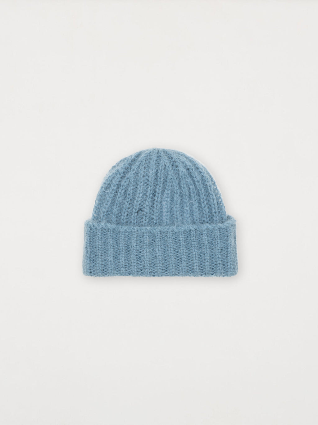 Gorro Mohair Azul Hielo