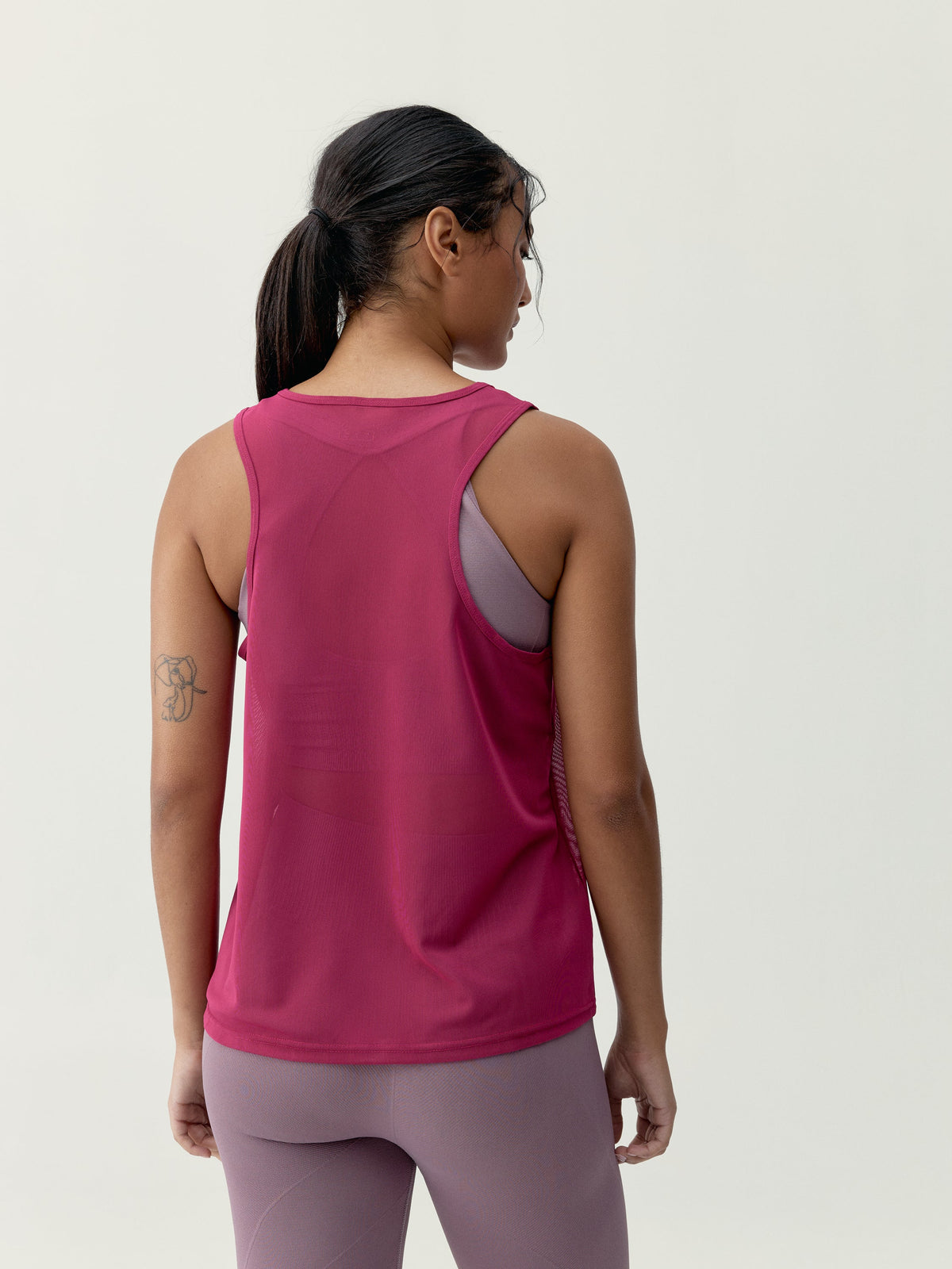 T-Shirt Bora - Prune - Femme